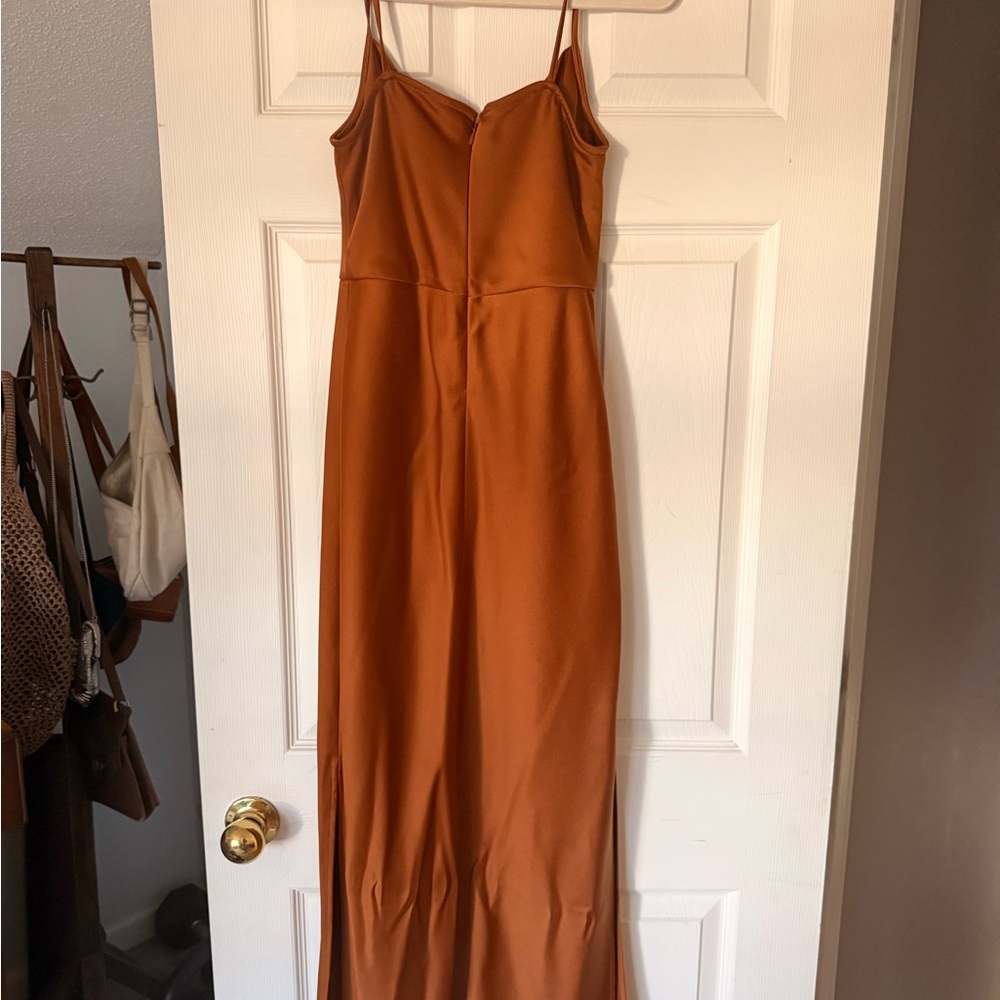 BHLDN Terracotta Midi Dress - Picture 3 of 3